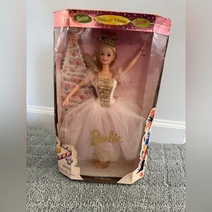 Barbie as the Sugar Plum Fairy Collector Edition in Pink and Gold Dress. $30